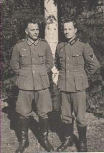 Hans Schellhammer als Gefreiter im 2. Weltkrieg