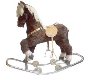 enlarge picture  - toy rocking horse USA