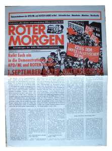 greres Bild - Zeitung 19740801 Roter Mo