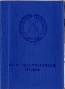 enlarge picture  - id GDR with visa