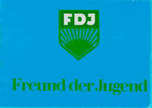 greres Bild - Ausweis FDJ DDR Freund d.