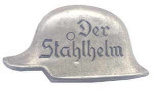 greres Bild - Abzeichen Stahlhelm 1929