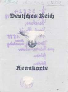 greres Bild - Ausweis Kennkarte    1944