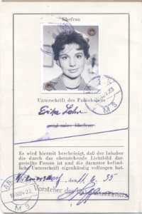 greres Bild - Ausweis Filmpass - Reich