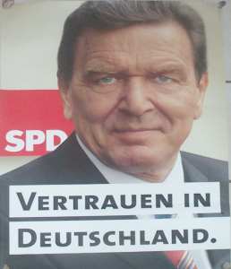 greres Bild - Wahlplakat 2005 SPD  2005