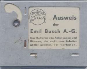 enlarge picture  - id company Busch Emil