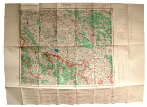enlarge picture  - map pilot Oppeln P51