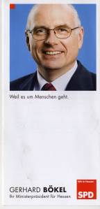enlarge picture  - election folder SPD 2003