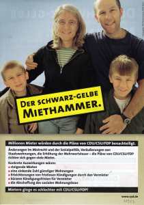 greres Bild - Wahlzettel 2005 SPD  Bund