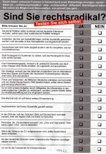 greres Bild - Wahlzettel 2005 NPD  Bund
