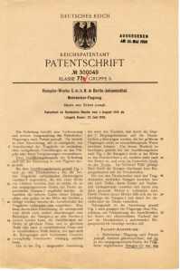 enlarge picture  - patent aeronautical  1914