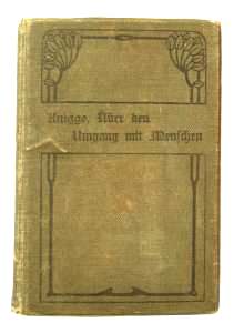 greres Bild - Buch Benimm Knigge 1900