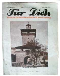 greres Bild - Zeitschrift Fr Dich 1931