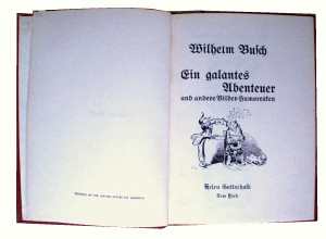 greres Bild - Buch Busch Wilhelm