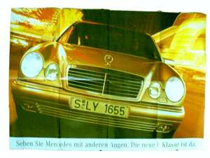 greres Bild - Pospekt Kfz Mercedes 2000