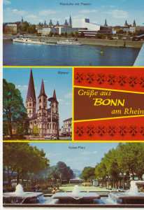enlarge picture  - postcard Bonn Germany 196