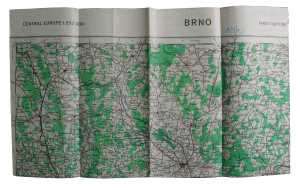 enlarge picture  - map pilot Czech Brno P50