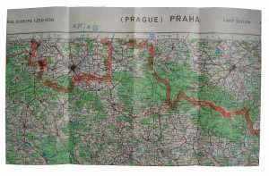 enlarge picture  - map aeronautical Prague