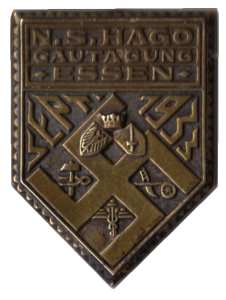 enlarge picture  - badge NS HAGO 1933 German