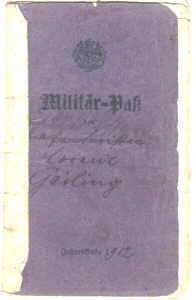 greres Bild - Wehrpa Bayern       1912
