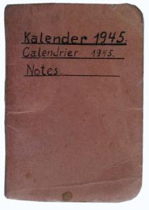 enlarge picture  - diary POW German France