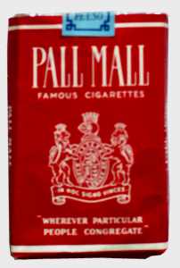 enlarge picture  - tobacco cigarettes Pall M