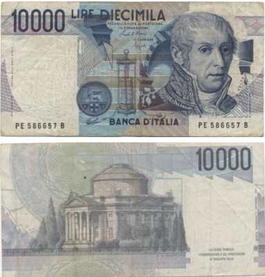 greres Bild - Geldnote Italien 1984 100