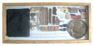 enlarge picture  - fire wood display post w.