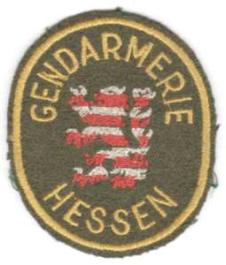 enlarge picture  - badge Germany police 1946