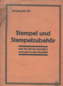 greres Bild - Katalog Stempel 1935