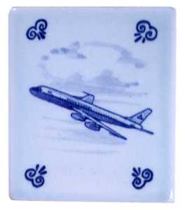 greres Bild - Vase Luftfahrt KLM   1960