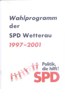 greres Bild - Wahlprogramm 1997 SPD Kre