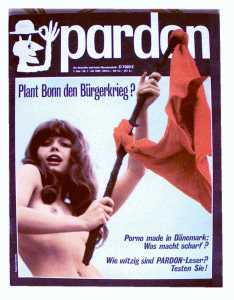 enlarge picture  - news magazine Pardon 1968