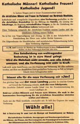 greres Bild - Wahlaufruf 1947 Verfassun