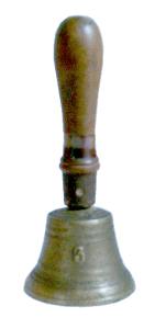 enlarge picture  - bell table service bronce