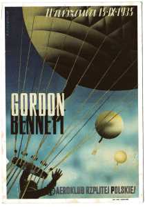 greres Bild - Postkarte Ballon     1935