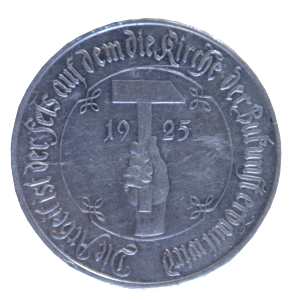 greres Bild - Medaille Inflation   1925