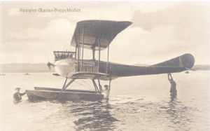enlarge picture  - postcard aircraft Rumpler