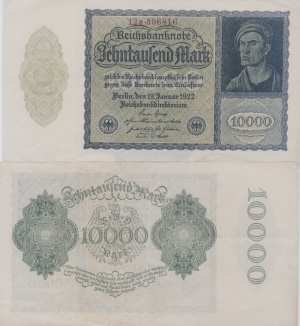 greres Bild - Geldnote 1922-1923 DRT 10