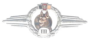 enlarge picture  - qualification clasp dog