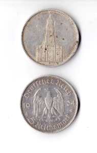 enlarge picture  - money coin German 1934