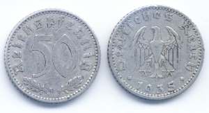 enlarge picture  - money coin German 1927