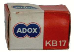 enlarge picture  - camera film Adox KB17