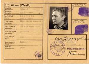 greres Bild - Ausweis Altena       1946