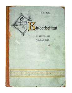 greres Bild - Buch Kinderlieder    1910
