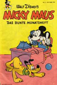 greres Bild - Comic-Heft Micky Maus1951