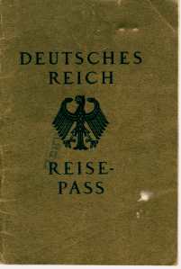 enlarge picture  - passport German US Visa