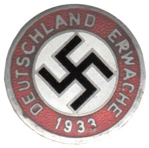 enlarge picture  - badge NSDAP German