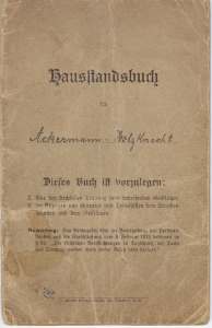 greres Bild - Familienstammbuch    1902